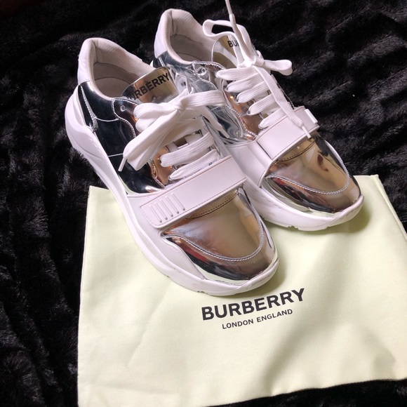 Burberry Other - Burberry Regis Metallic Silver